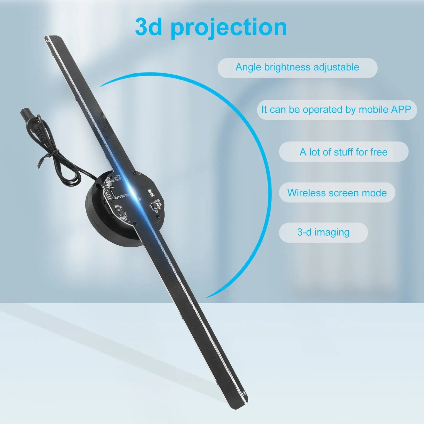 3D HD Hologram Fan