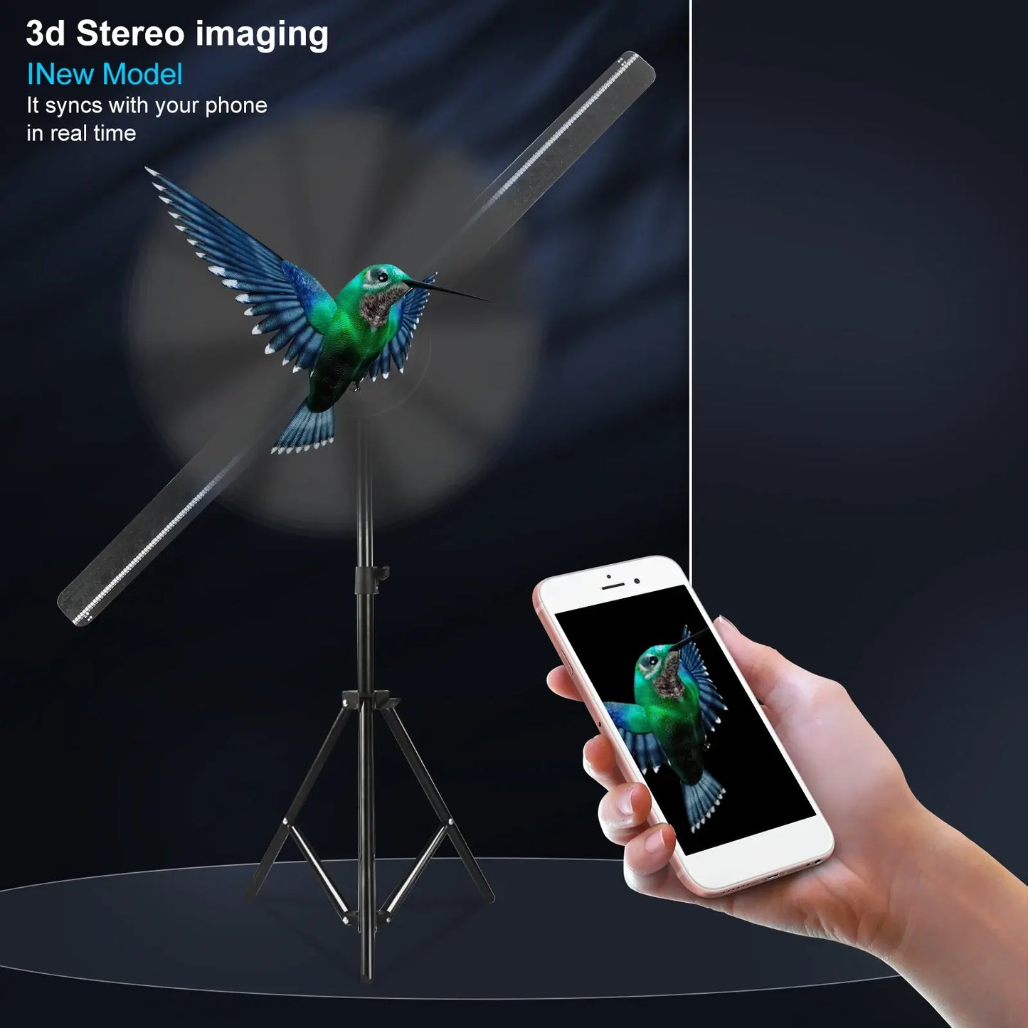 3D HD Hologram Fan