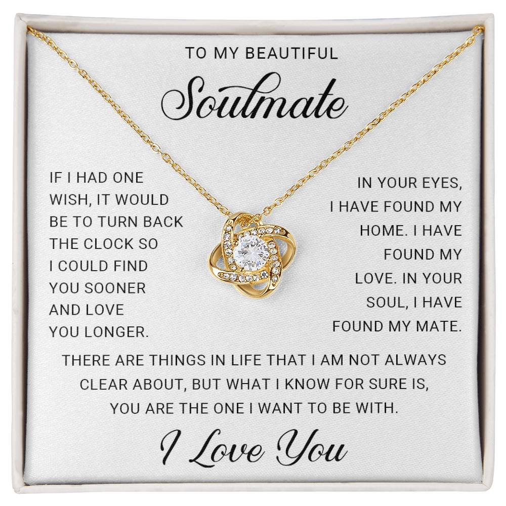 TO MY BEAUTIFUL SOULMATE!