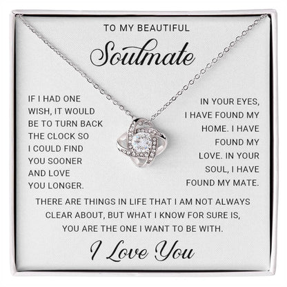 TO MY BEAUTIFUL SOULMATE!