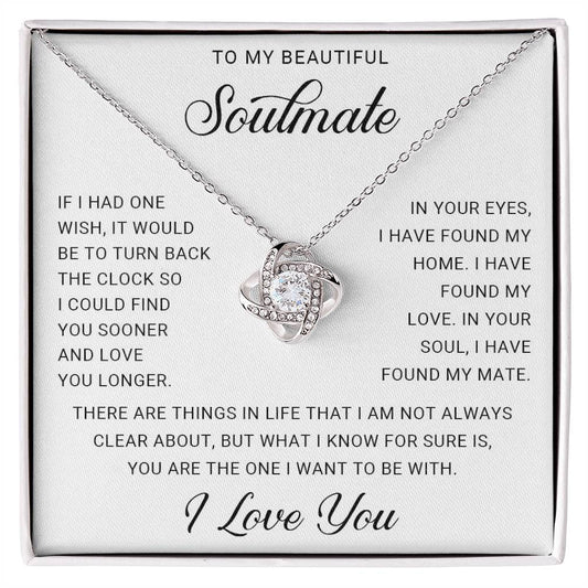 TO MY BEAUTIFUL SOULMATE!