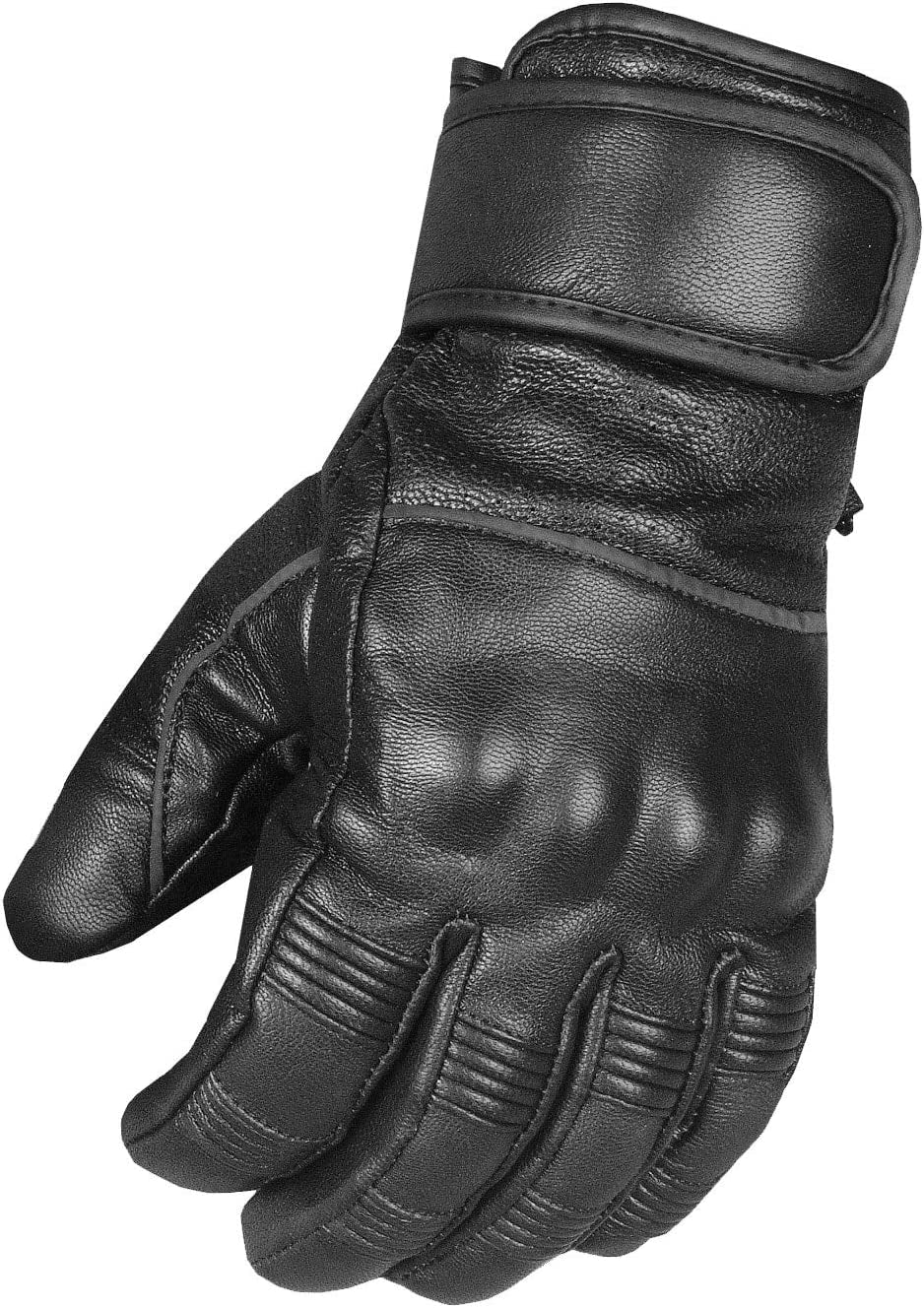Men'S Motorcycle Premium Leather Gel Padded Palm Street Cruiser Protected Biker Gloves